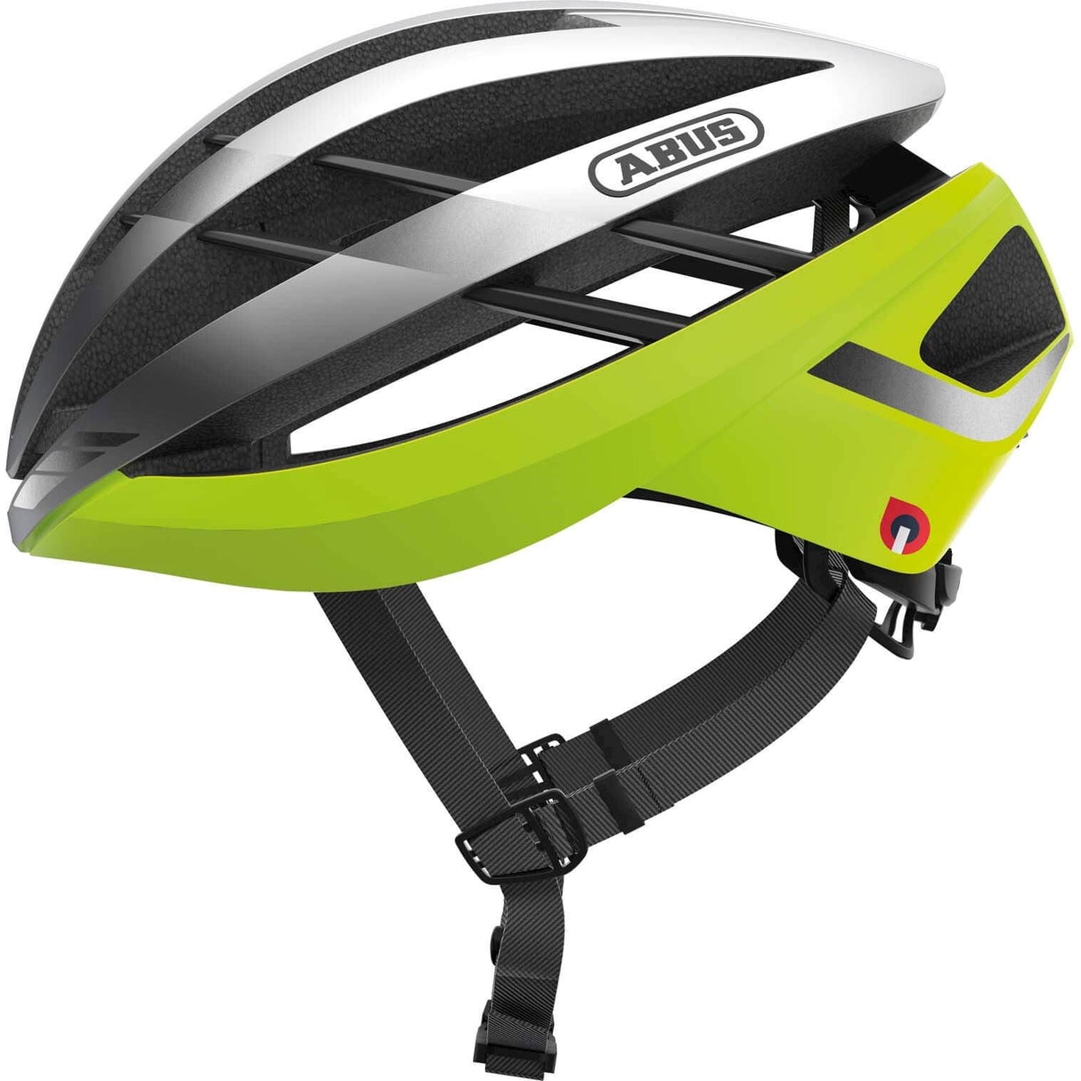 Abus Helm Aventgoud Quin Neon Geel m 54-58cm