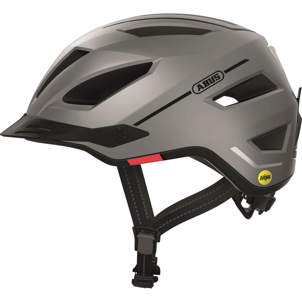 Abus Helm Pedelec 2.0 mips Sëlwer Editioun m 52-57Cm