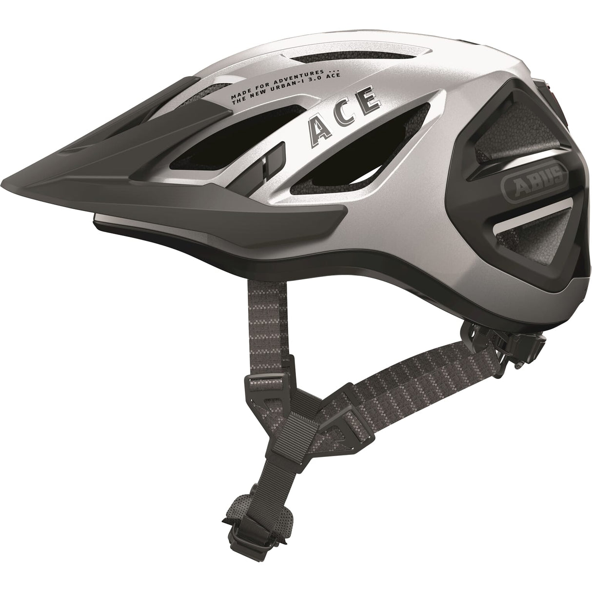 Abus Helmet Urban-i 3.0 Ace Bleam Silver L 56-61 cm