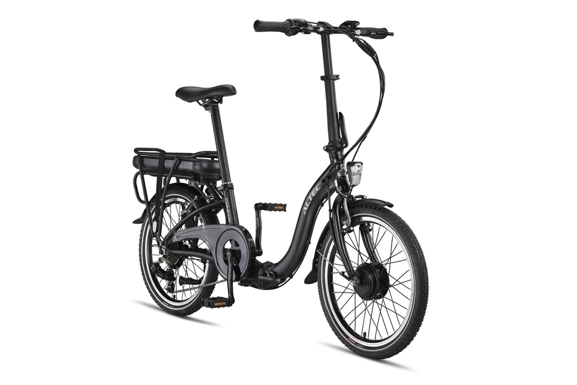 Altec Comfort E-Bike Folding Bike 20 tum 7-spd. 518Wh Mat Black M129 40nm