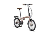 Bici pieghevole da 20 pollici altec Cunda N-3 Lavender-Gold