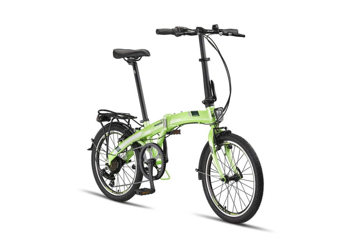 Altec Marine 20 inch folding bike 7v green