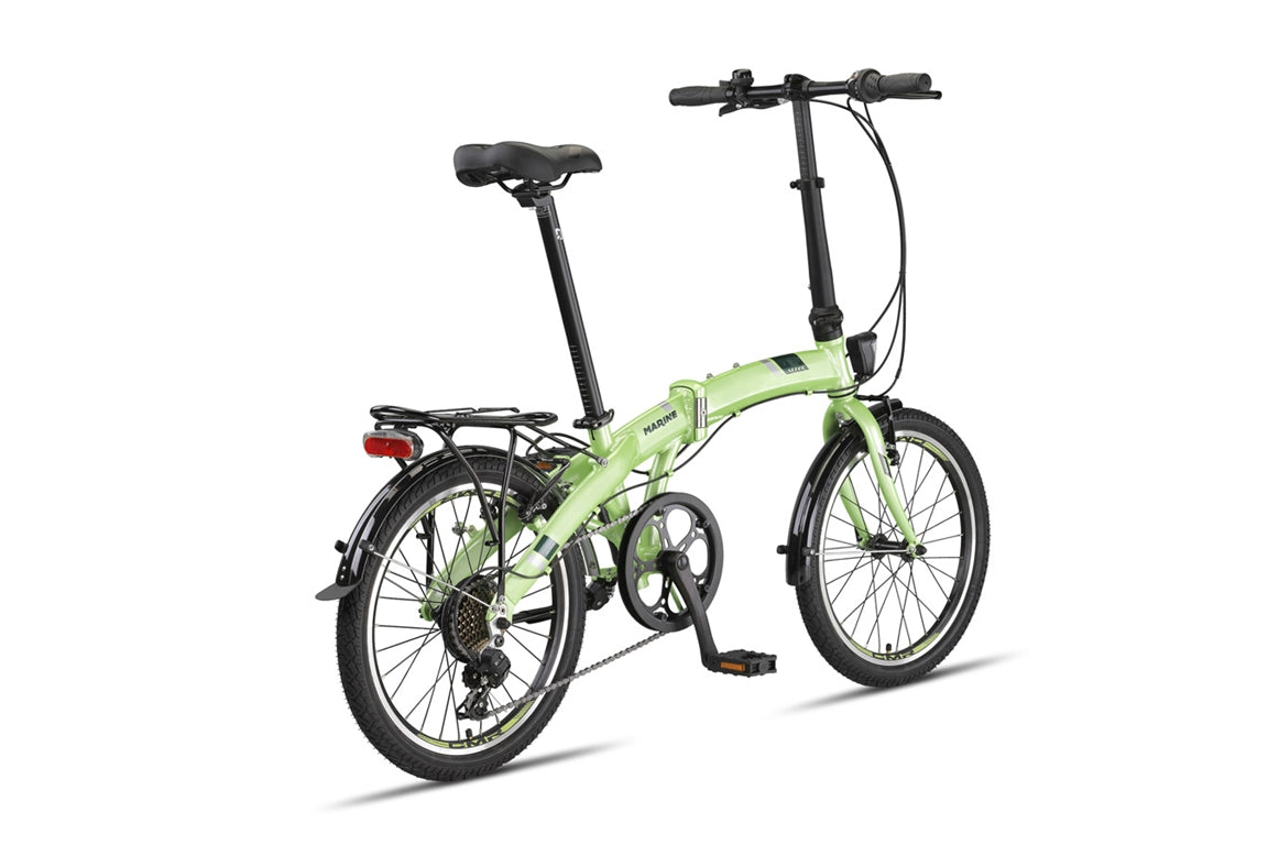 Altec Marine 20 inch folding bike 7v green