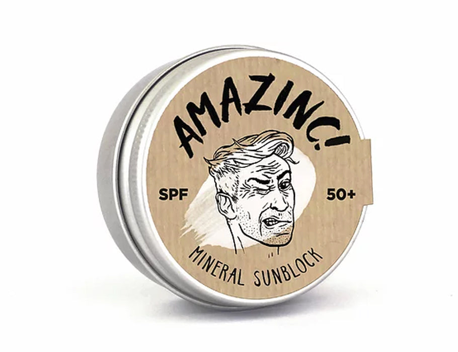 Amazinc! Surf Zink Sunblock SPF50 Hai Zahn weiß 25gr