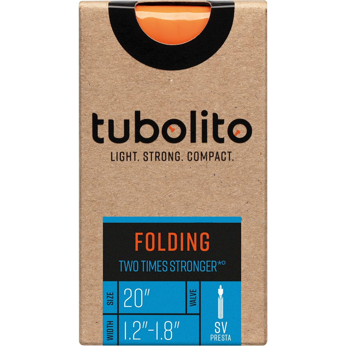 Tubolito bnb vikning 20 x 1,2 -1,8 fv 42mm