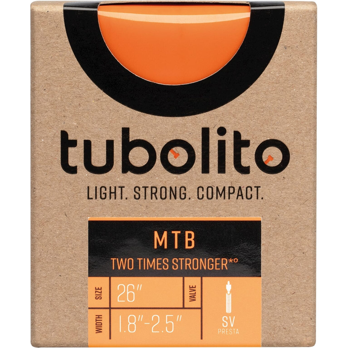 Tubulito bnb tubo mtb 26 x 1,8 2,4 fv 42 mm