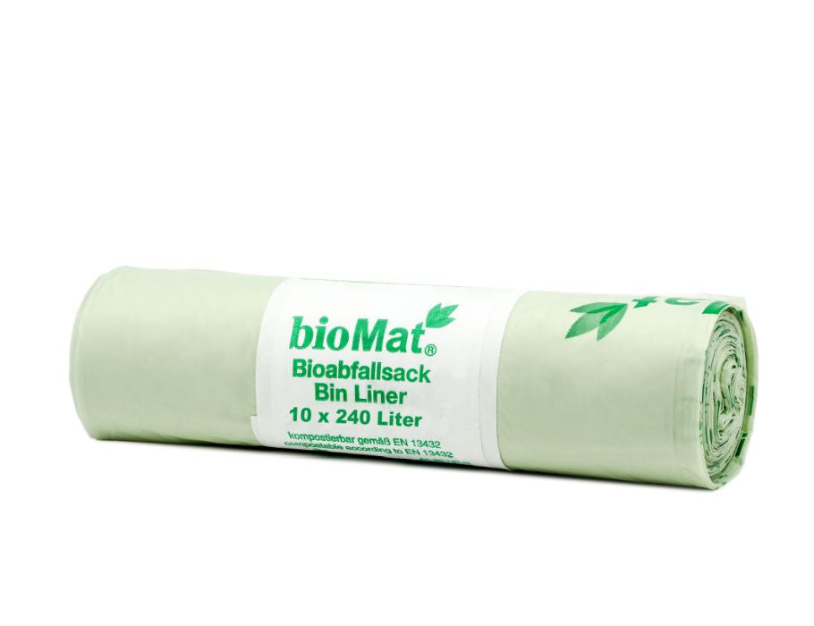 Biomat compostable container bags 240l 10 pcs.