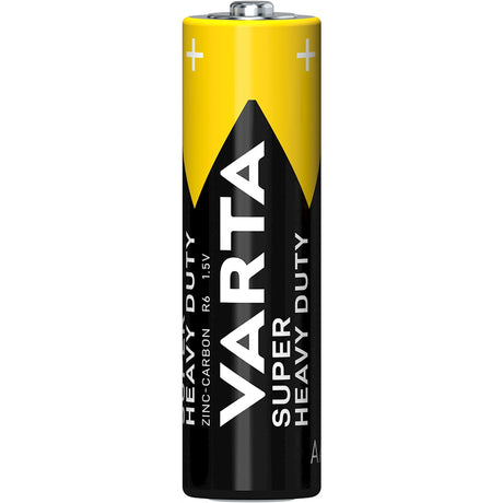 Varta Superlife AA batteries. Zinc carbon. per 60. (Workplace packaging)