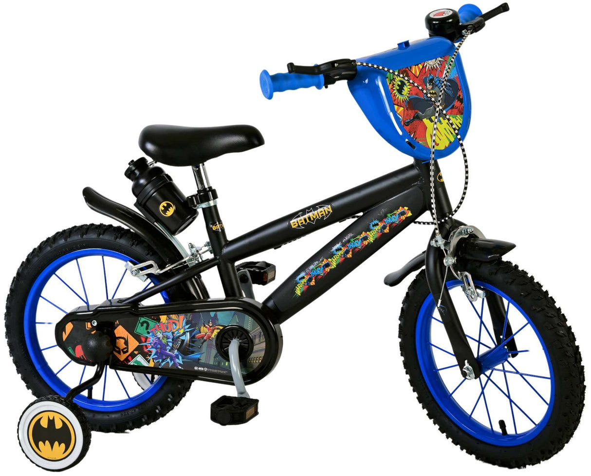 Batman Children's Bike - Boys - 14 cali - Czarny