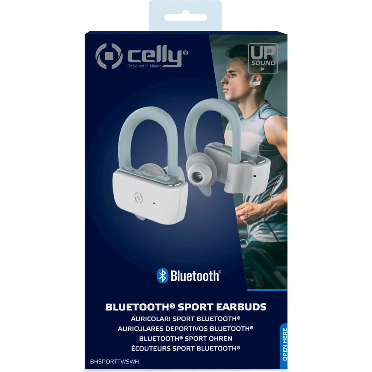 Celly auriculares Bluetooth White