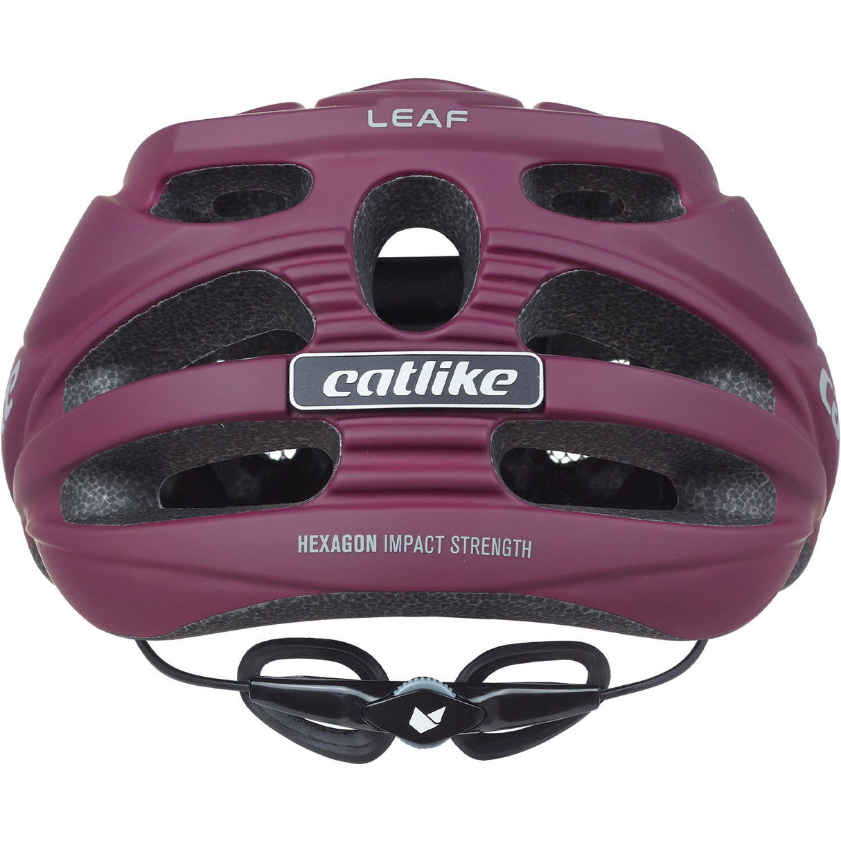 Buzaglo MTB Helm List Velikost listů L 58-60 cm burgundsko