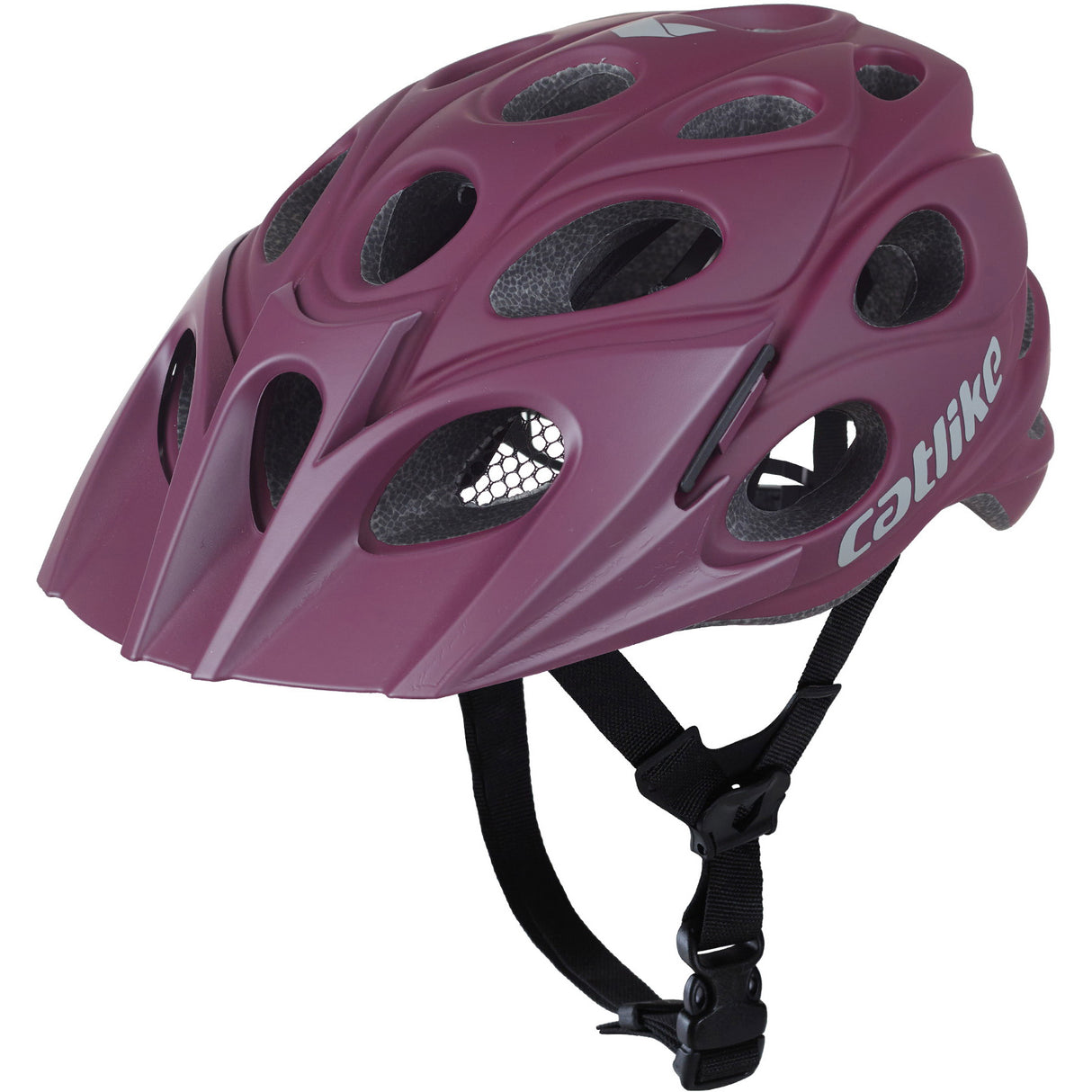 Buzaglo MTB Helm Blattgröße M 55-57 cm Burgund