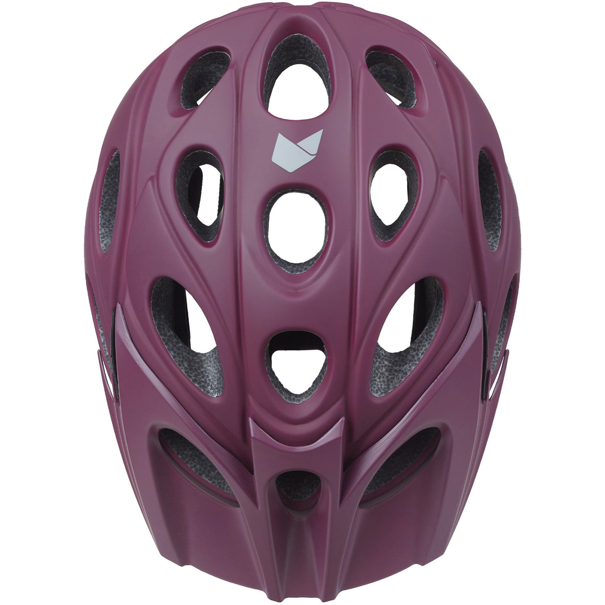 BUZAGLO MTB Helm liść rozmiar m 55-57 cm Burgundia