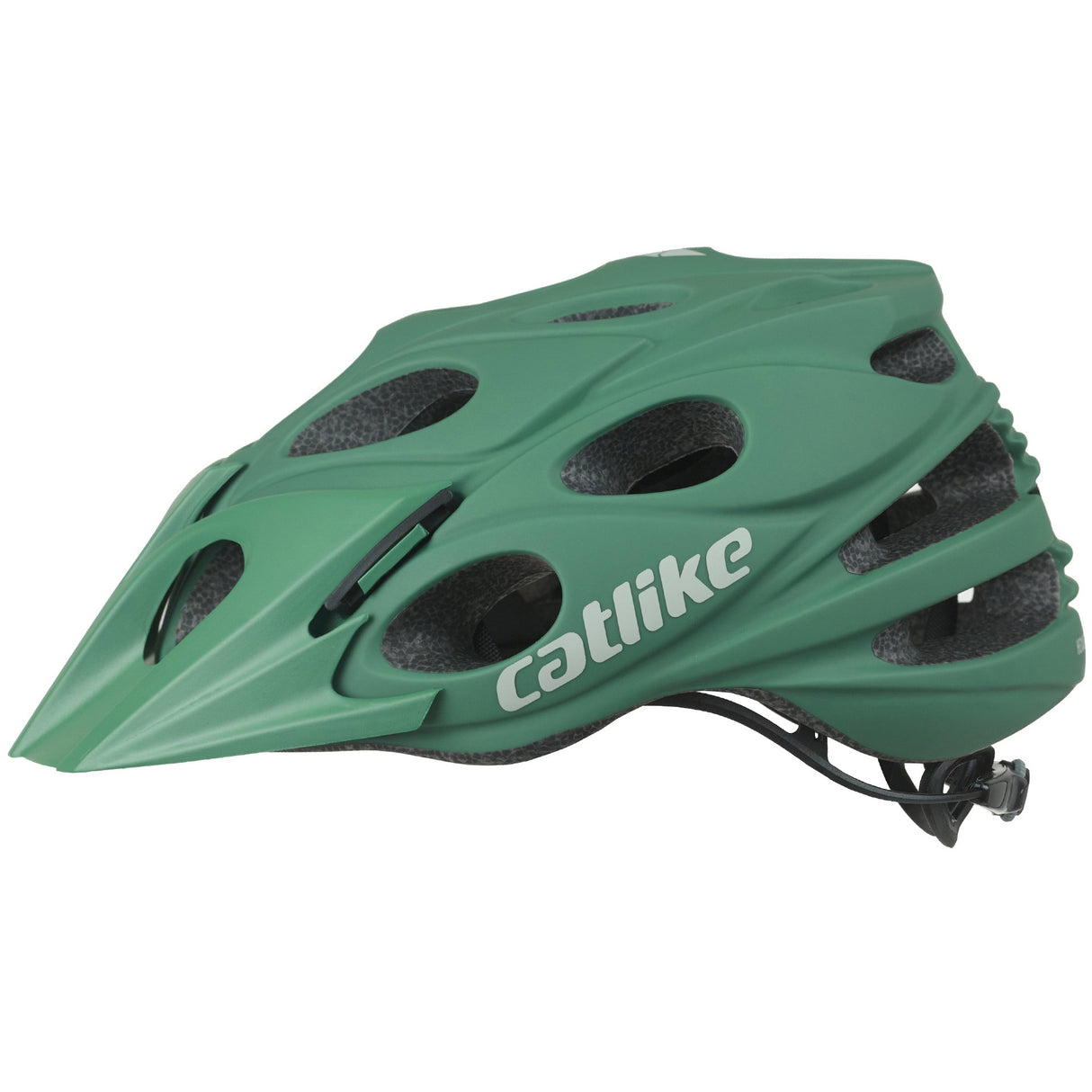 BUZAGLO MTB Helm Foglia di dimensioni L 58-60 cm Abete gelo