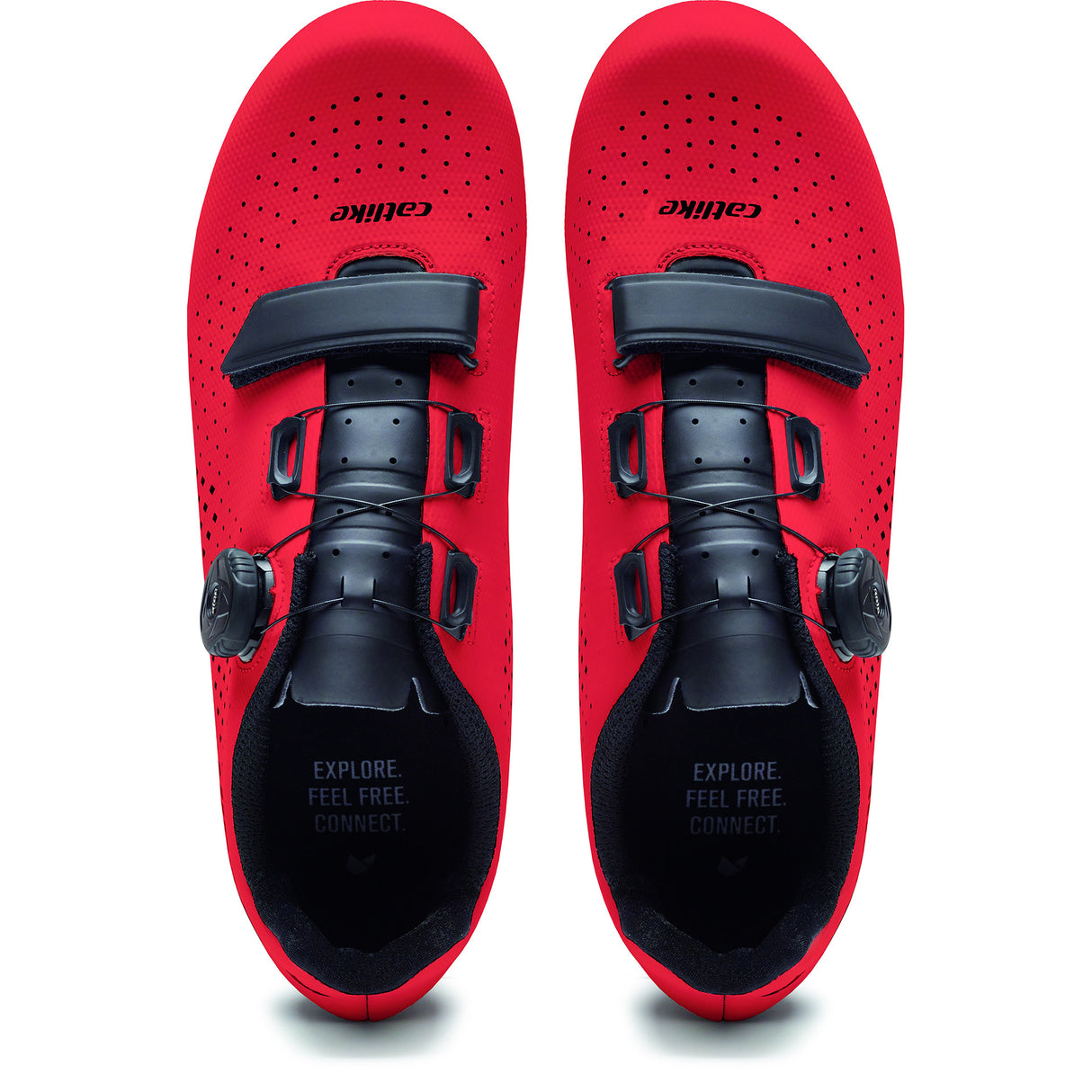 Zapatos de carrera de buzaglo kompact'o nylon 36 rojo