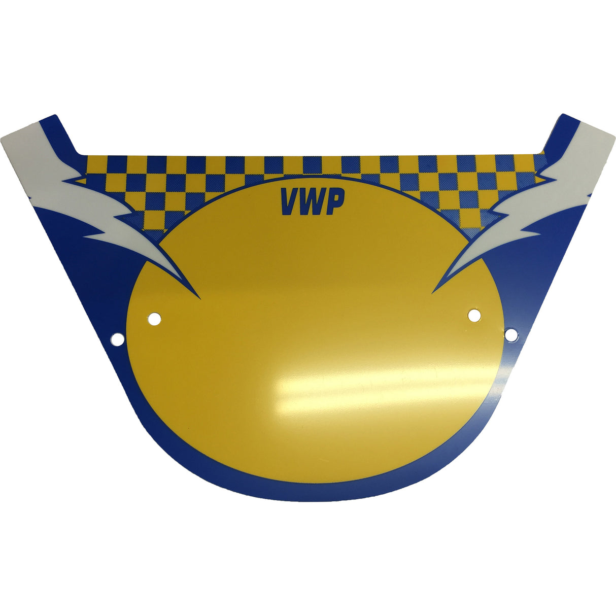 VWP Number Plate M bev.strips