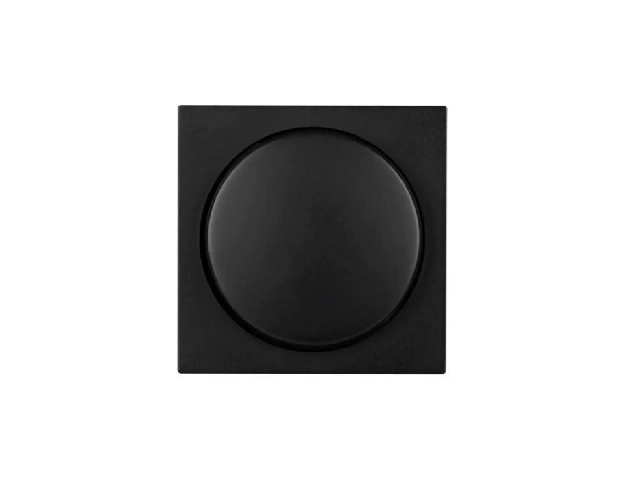 Ion Industries Central Plate Dimmerknop Single Matt Black