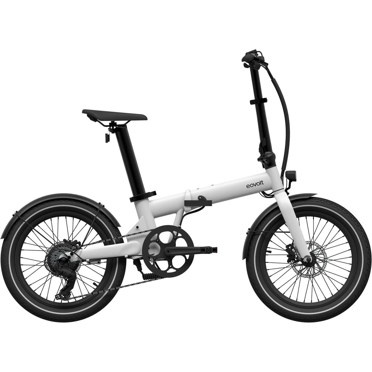 Bici pieghevole elettrica Eovolt pomeriggio 20 v2 grigio