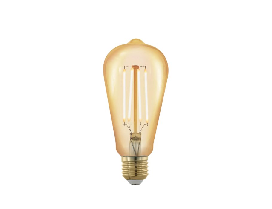 Eglo LED -Lampe E27 Oval 320 LM Bernstein dimmbare 1700k