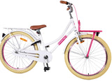 Chicas de bicicleta infantil de Vlare Volare White de 24 pulgadas de 24 pulgadas