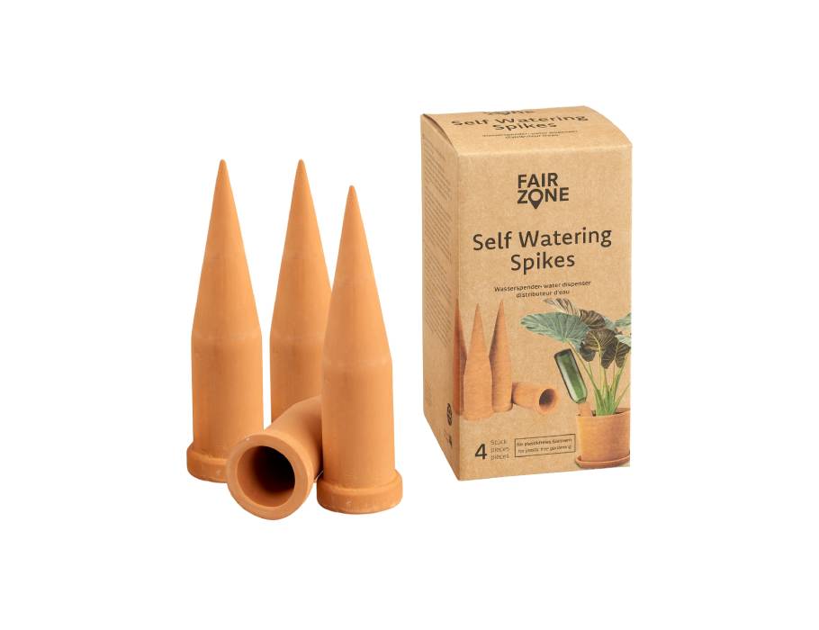 Fairzone Waterdruppelaar Terracotta 4 pieces