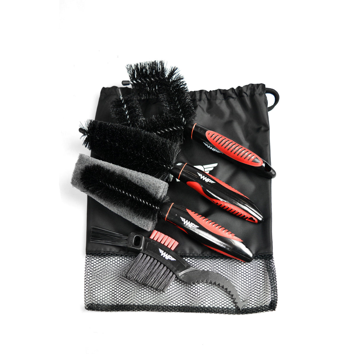 VWP bicycle brush set 4-piece luxury