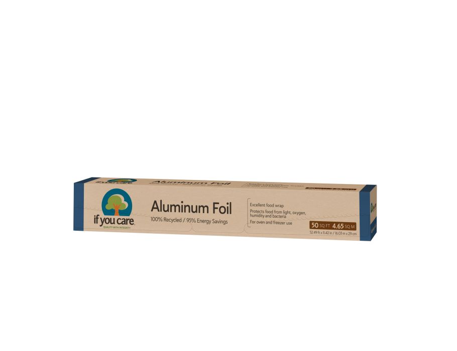 If you care aluminum foil 100% recycled roll 10m x 29.2 cm