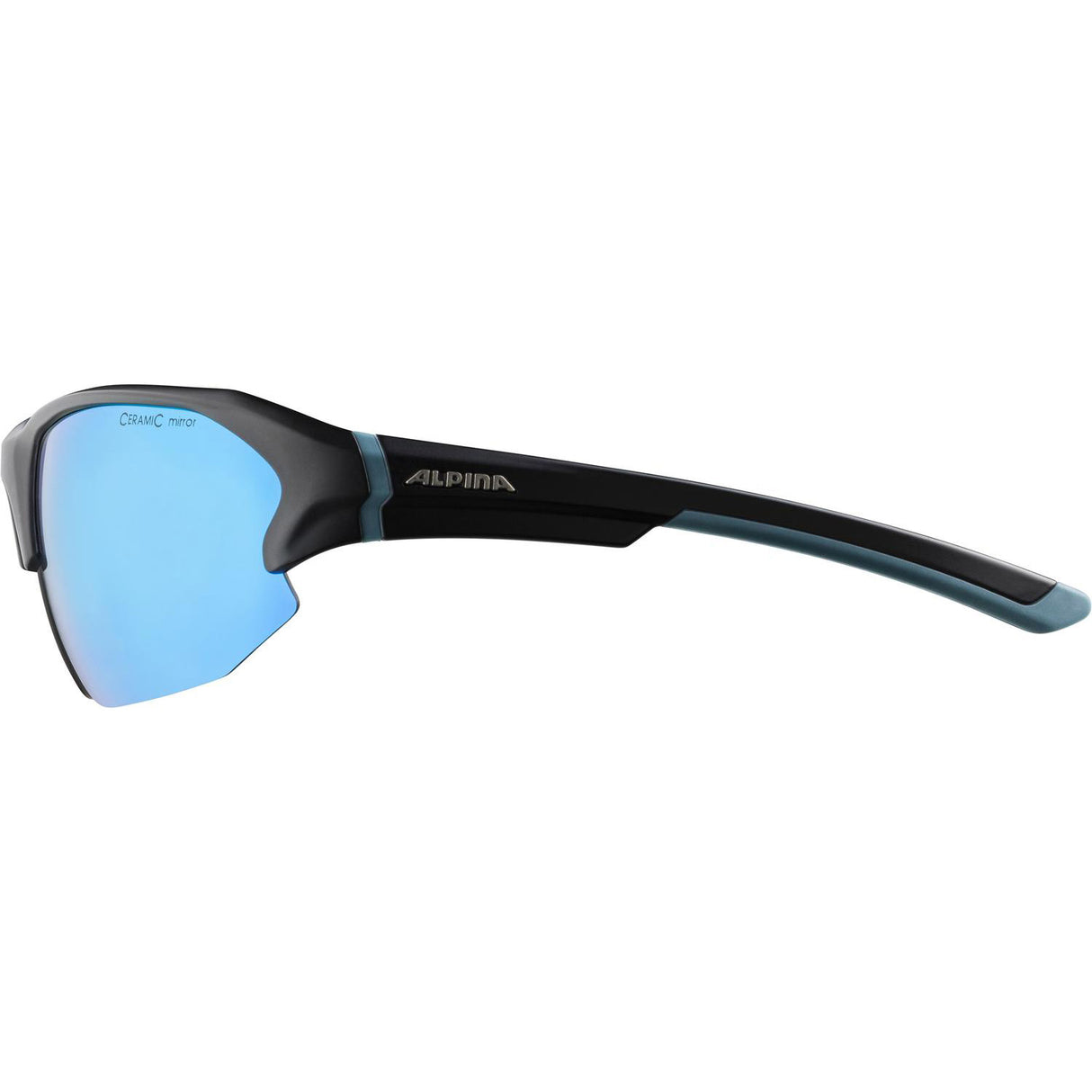 Lunettes de vêtements de sport olympiques Lyron HR Black Matt-Blue Cmb