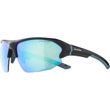 Lunettes de vêtements de sport olympiques Lyron HR Black Matt-Blue Cmb