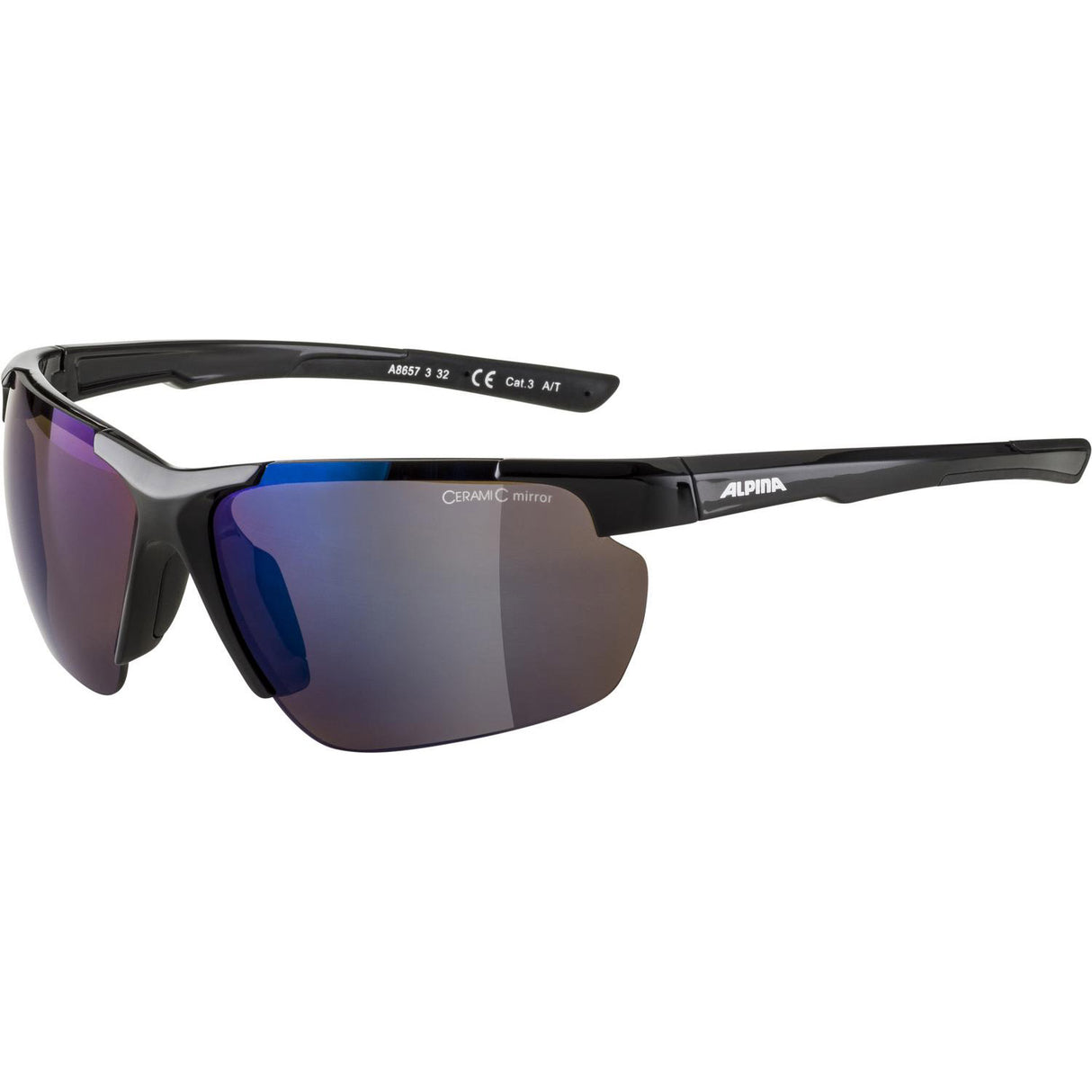 Lunettes de vêtements de sport olympiques Defey HR Black Cmb