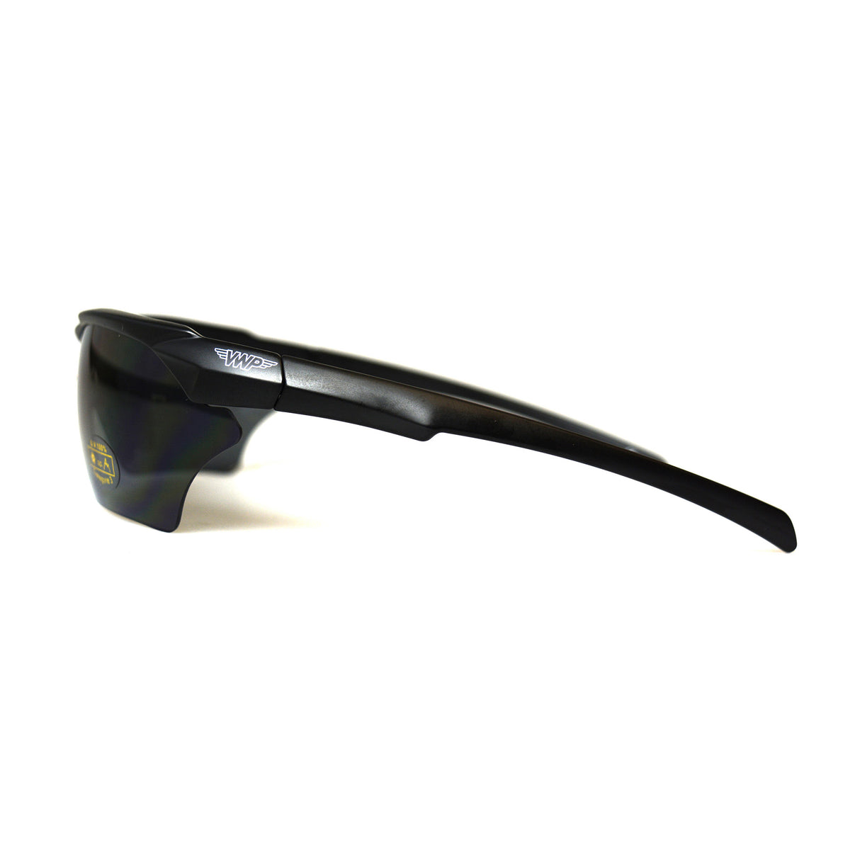 VWP Bril black-smoke full view Sport + clear lens