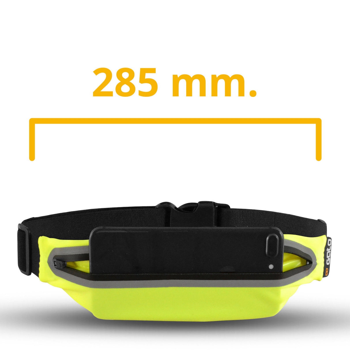 Outwet Sport belt waterproof neon yellow one size