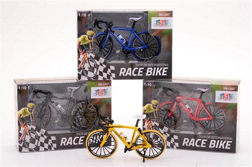 Mini Race Bicycle Scale 1:10 4 colors