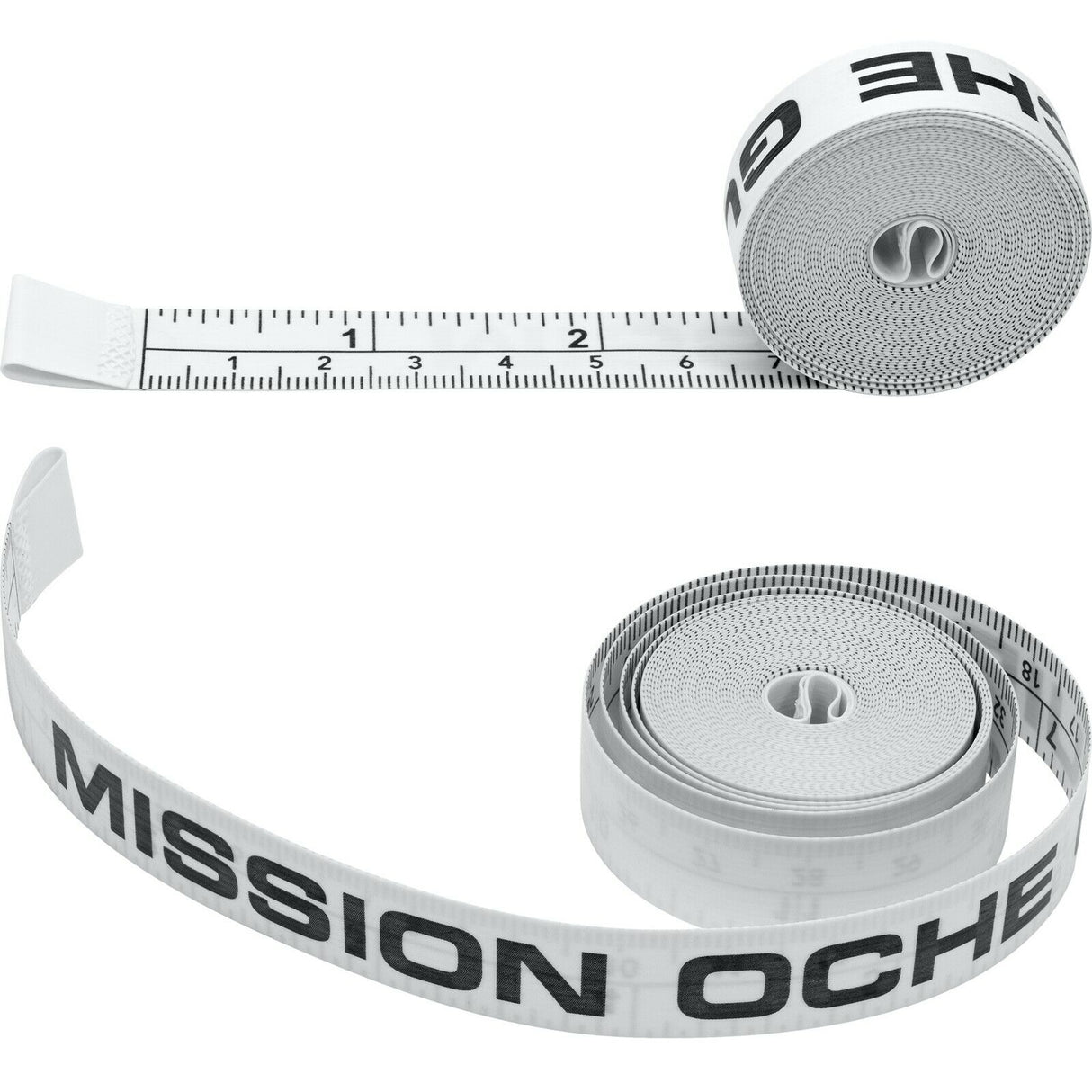 Mission Mission Oche Guide Messen Sie das Klebeband Dual -Side -Lineal