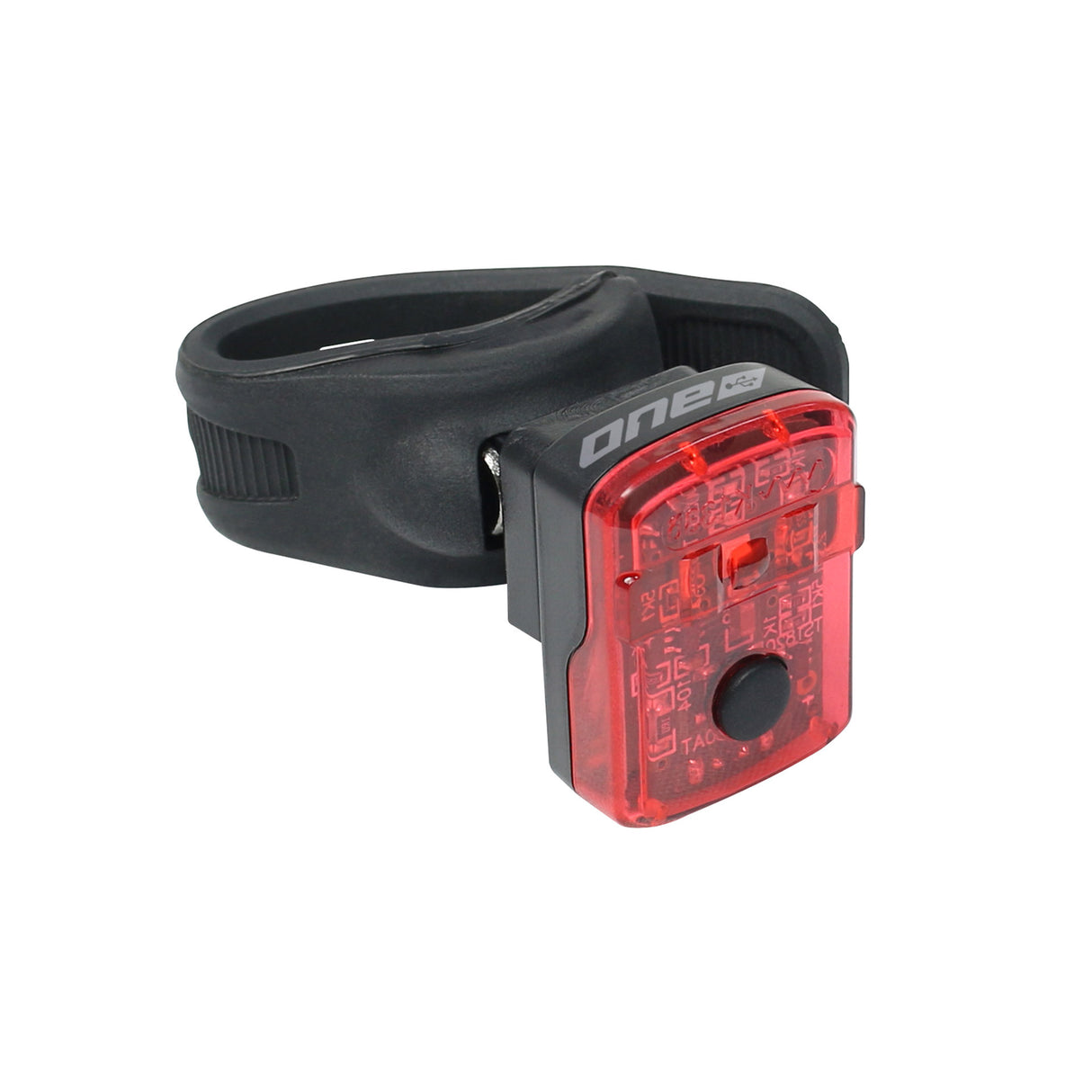 One One Rear Light 30 Unisize Black Gray