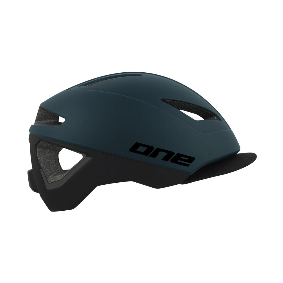 One Helm Crossride S M (52-58) Benzinblau