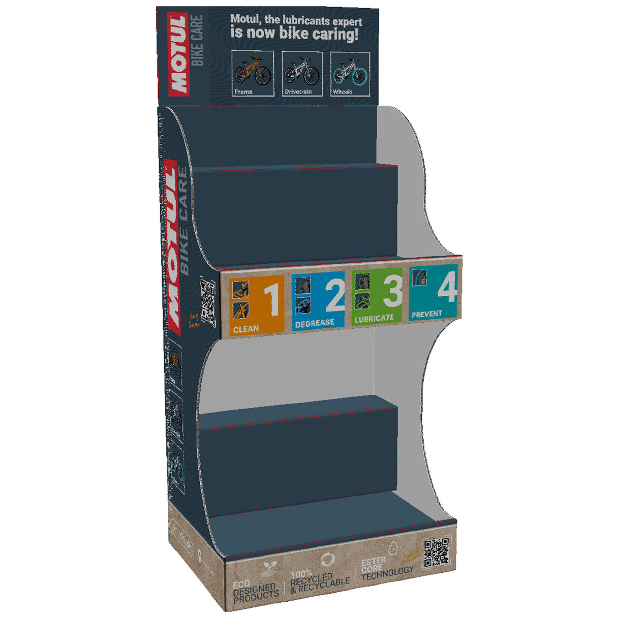 Schwalbe Motul Counter Display Karton (leer)