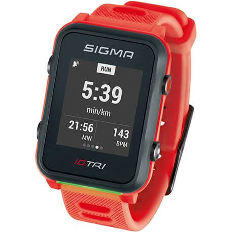 Sigma id.tri neón rojo básico ZS harts gps gps acti ant + ble + sensorset