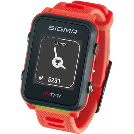 Sigma id.tri neon rosso base zs harts gps acti ant + ble + sensorset