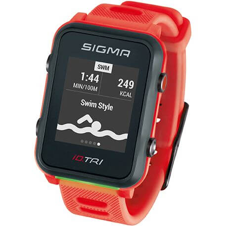 Sigma id.tri neón rojo básico ZS harts gps gps acti ant + ble + sensorset