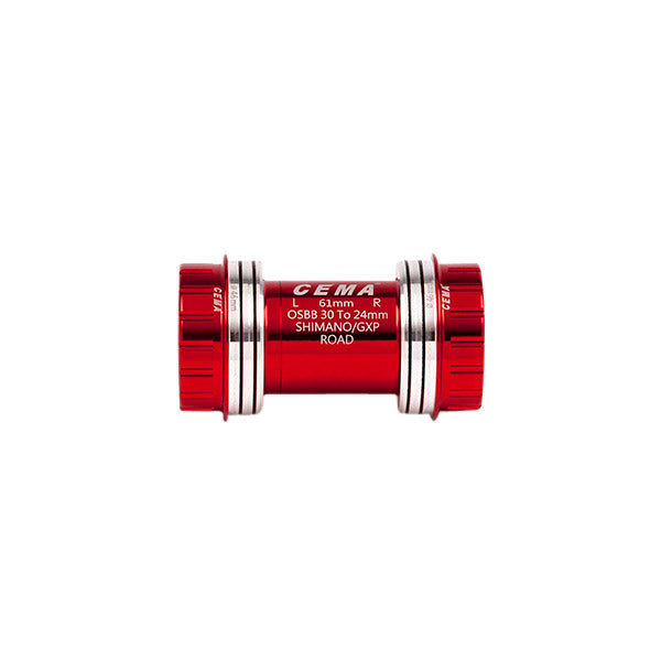 Shimano Bracketas OSBB Interlock Shimano-Keramisch-Rood