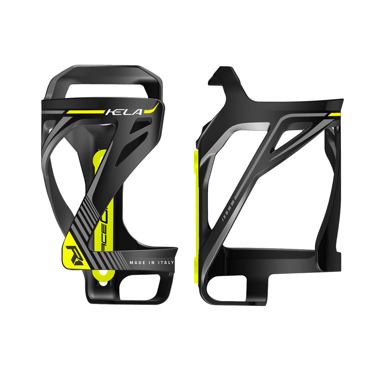 SACCON Bidone Holder Kela Black Yellow P ST