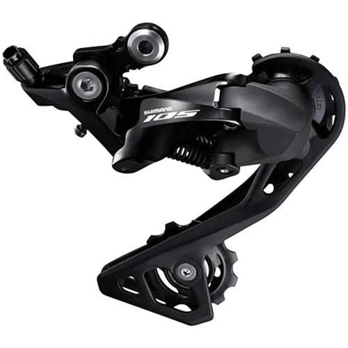 Shimano Achterderailleur 105 11V RDR7000DSSL Sort OEM