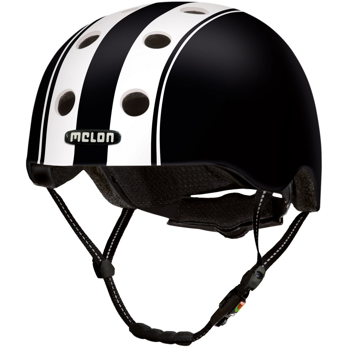 Melon Helm Urban Active Double White Black XL-XXL