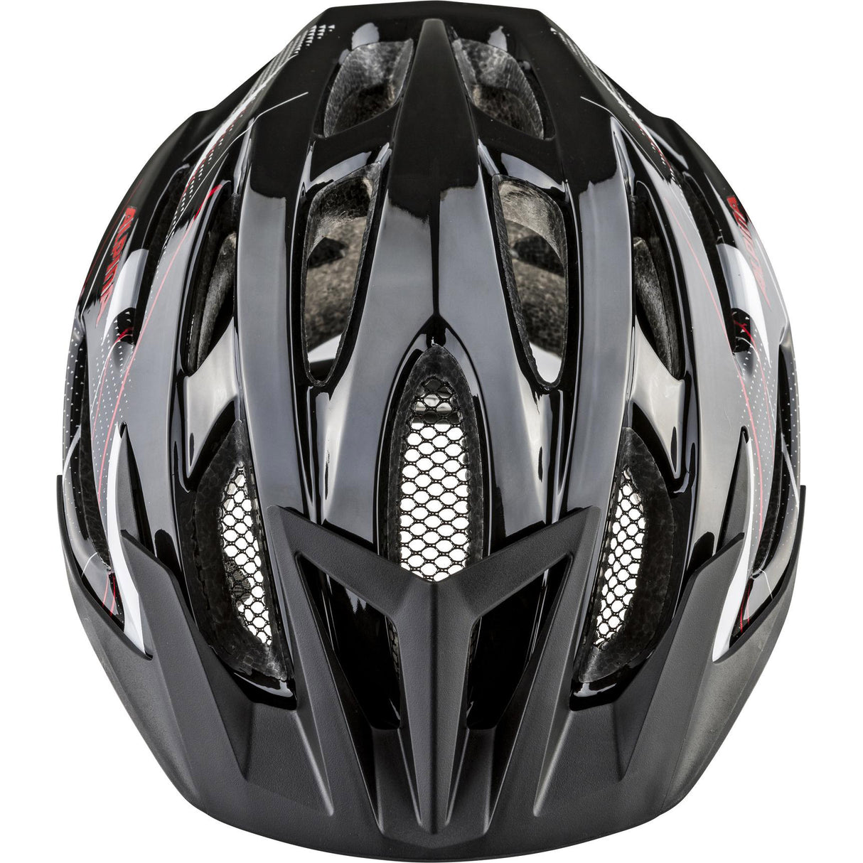 Olympijský sportovní sportovní sport MTB Helm MTB17 GLOSS 58-61 Černá bílá červená