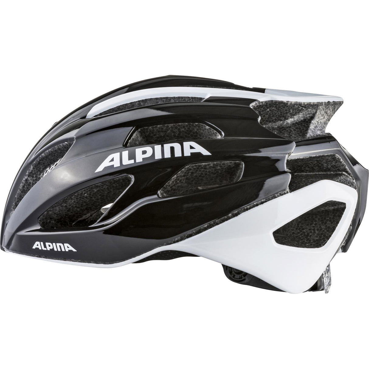 Casco de la carrera deportiva olímpica Fedaia 53-58 Blanco negro