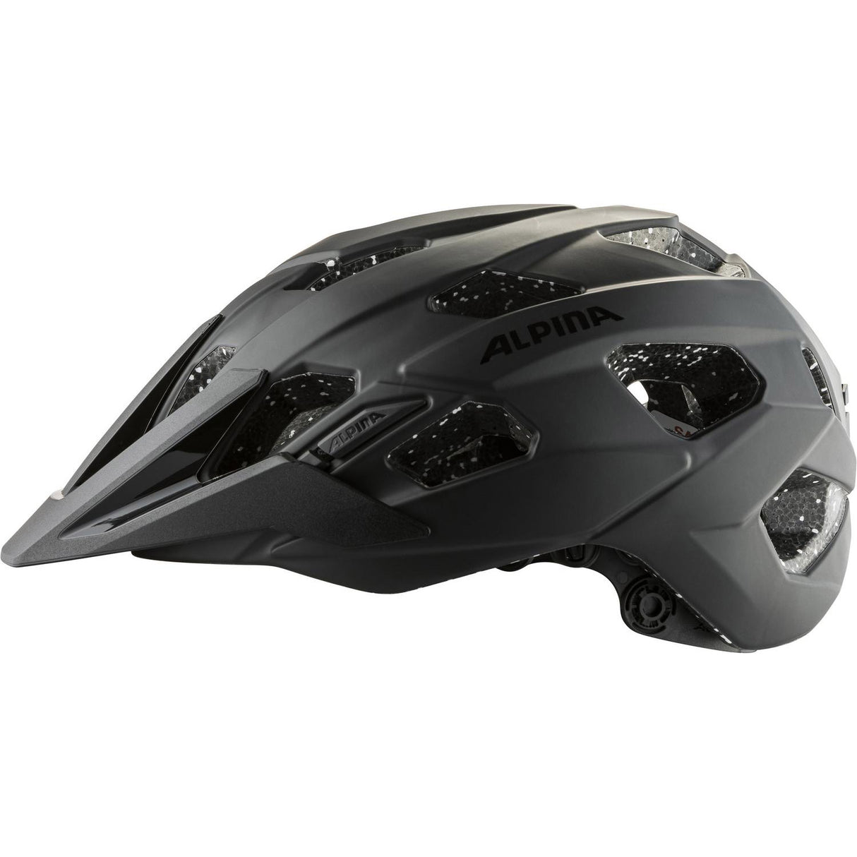 Olympisk sportstøj Sport MTB Helm Anzana Tocsen 52-57 Matt Black