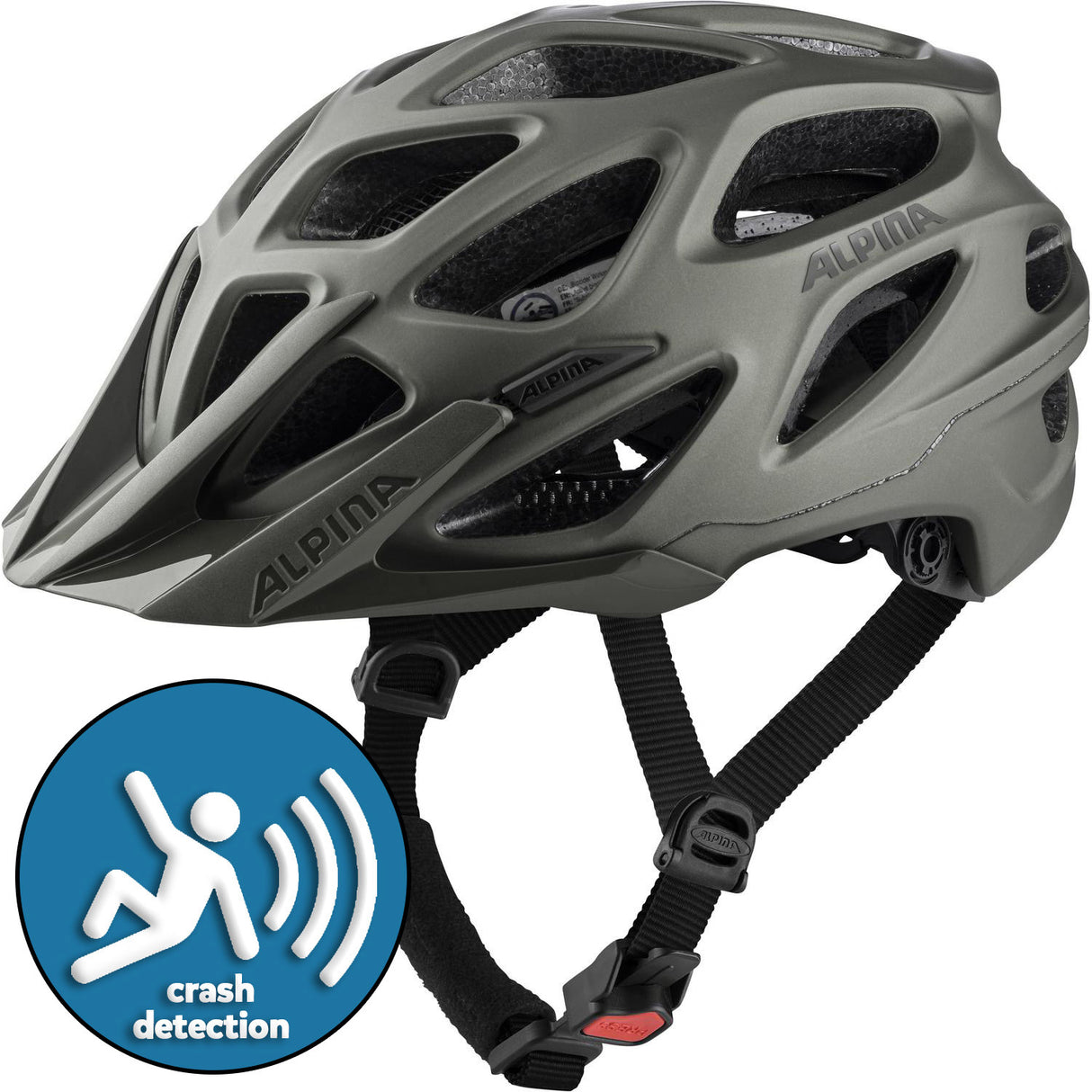 Helm de ropa deportiva olímpica Mythos 3.0 Tocsen Coffee-Grey Matt 57-62cm