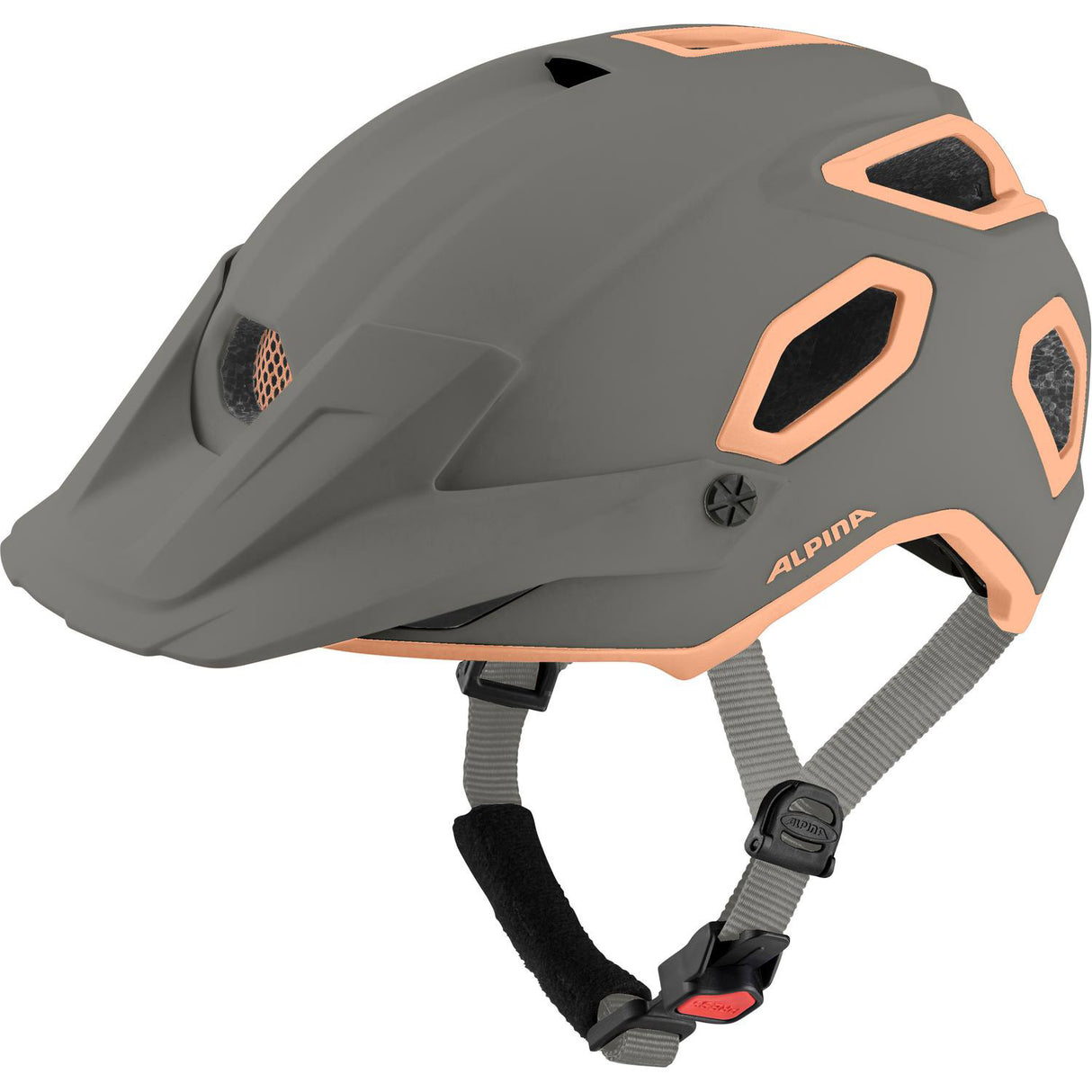 OL-sportsklær sport MTB Helm Croot Mips 52-57 Matt Gray Pink