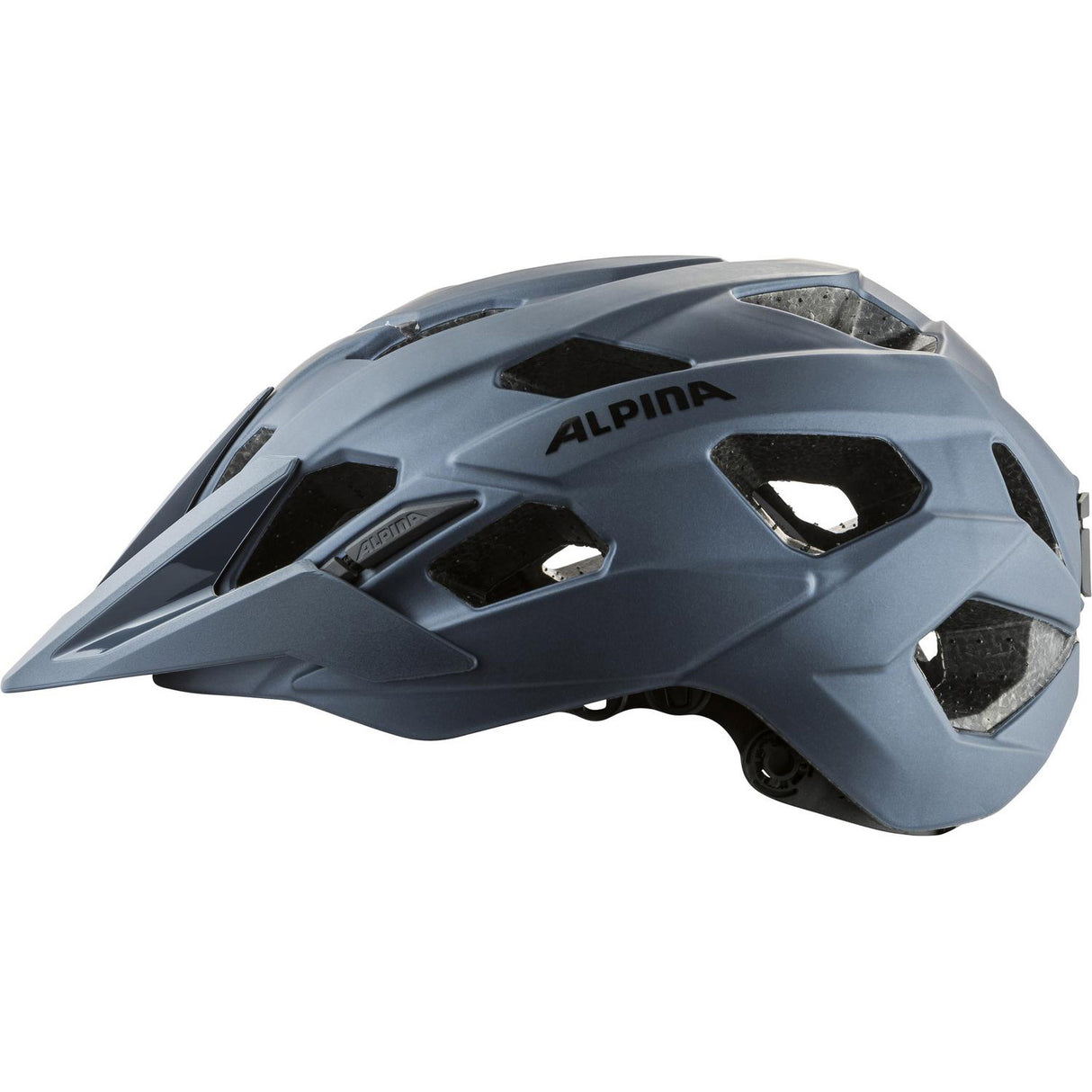 Olympisk sportkläder MTB Helm Anzana Tocsen 52-57 Indigo Mat